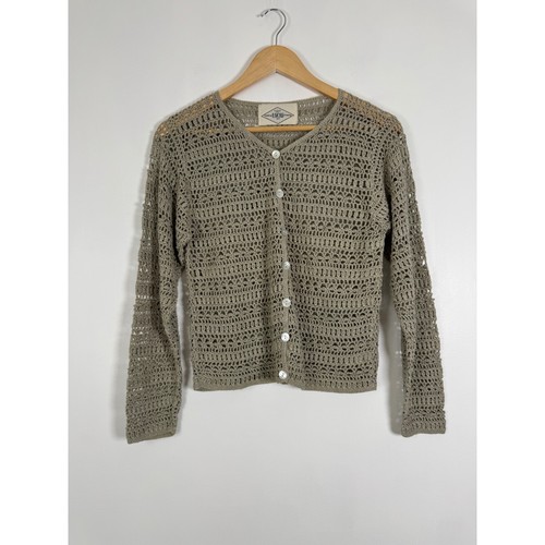 Boho moss womens s crochet - moss,